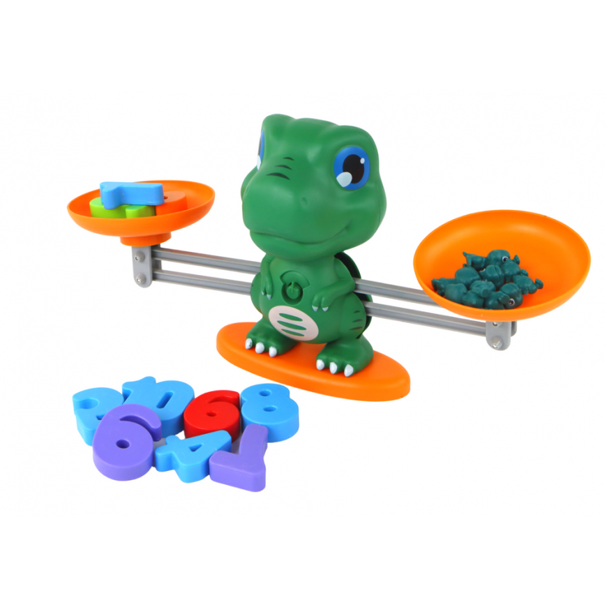 Lean Toys Educational toy dinosaur scale math steps – 3