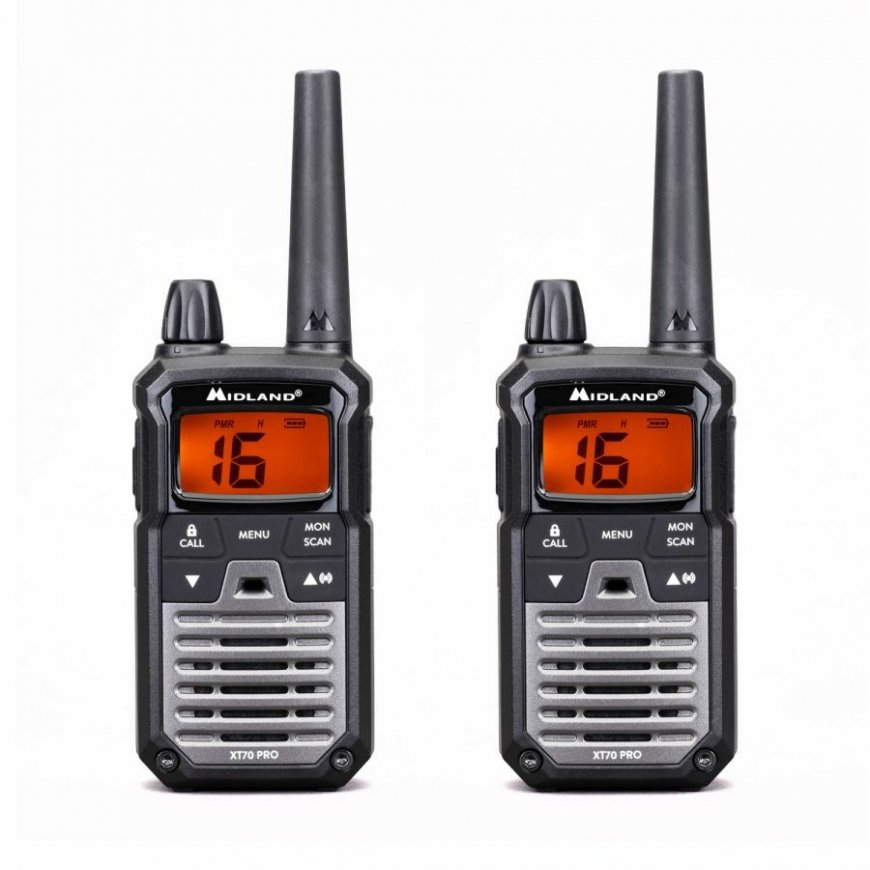 Midland XT70 radiopuhelin 32 kanavaa musta