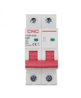 CNC Automatic switch, 2P, 20A, class C, 6kA