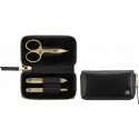 ZWILLING Twinox Gold Edition manikīra komplekts 97747-004-0 - melns ādas maciņš 3 gab. - melns ZWILLING Twinox Gold Edition manikīra komplekts 97747-004-0 - melns ādas maciņš 3 gab. - melns