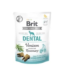 Brit Functional Snack Dental Venison Koer Vahepalad Metskitseliha 150 g