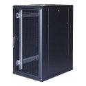 19" Switching cabinet TOTEN, System G, 22U, 600x800, perforated door, up to 800kg, black / G3.6822.9801 / 19-G6822PP