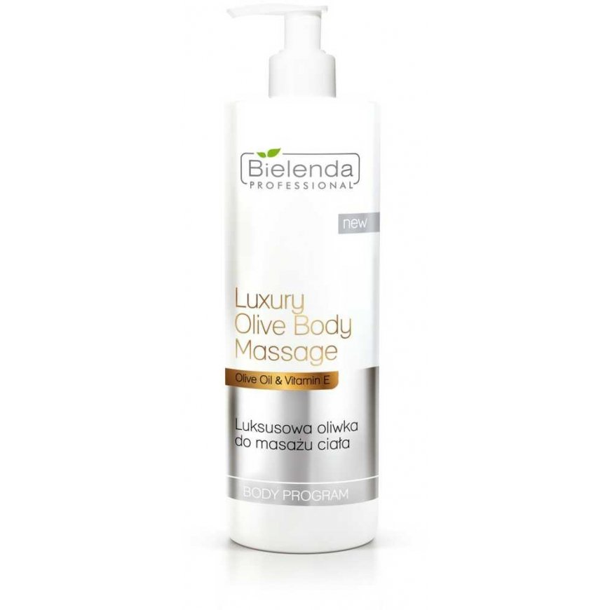Kūno aliejus Bielenda Professional Luxury Olive, masažinis, 500 ml – 4