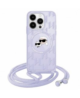 Karl Lagerfeld KLHMP15XHCKCKLCU iPhone 15 Pro Max 6.7" fioletowy