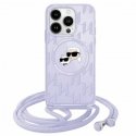 Karl Lagerfeld KLHMP15XHCKCKLCU iPhone 15 Pro Max 6.7" fioletowy Karl Lagerfeld KLHMP15XHCKCKLCU iPhone 15 Pro Max 6.7" fioletowy