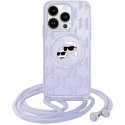 Karl Lagerfeld KLHMP15XHCKCKLCU iPhone 15 Pro Max 6.7" fioletowy Karl Lagerfeld KLHMP15XHCKCKLCU iPhone 15 Pro Max 6.7" fioletowy
