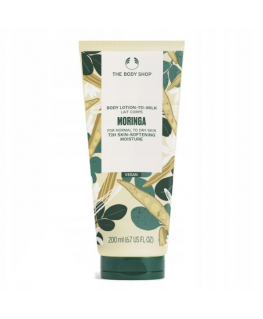 The Body Shop Moringa Body Lotion - Tělové mléko pro normaľ až suchou čeruče