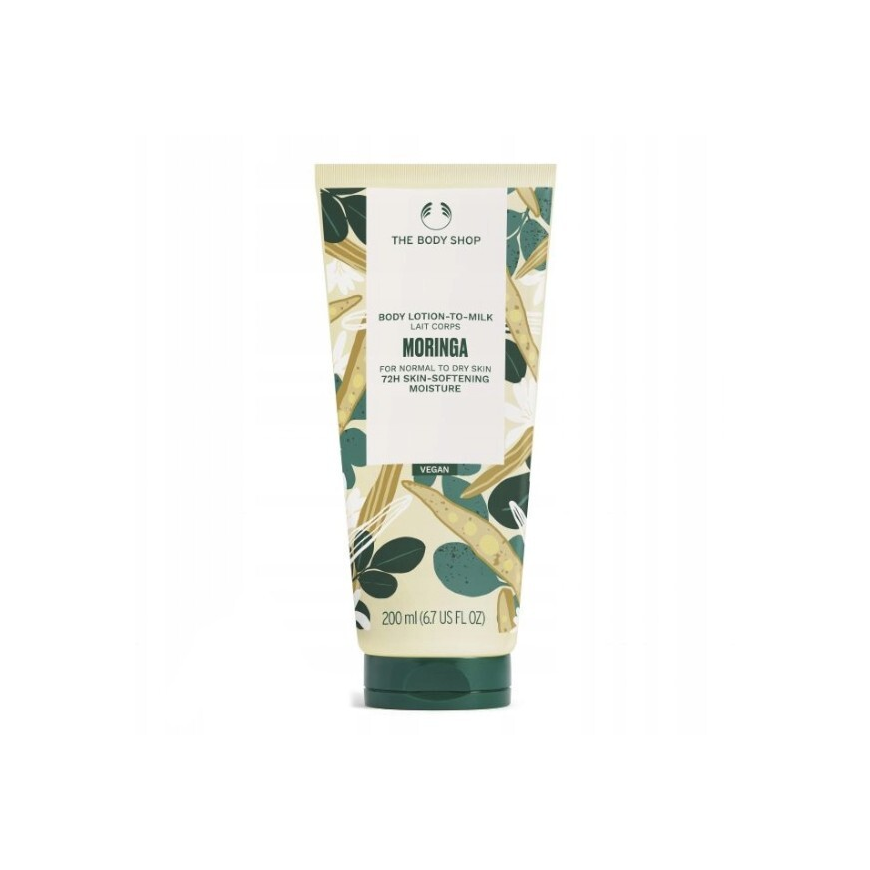 The Body Shop Moringa Body Lotion - Tělové mléko pro normaľ až suchou čeruče