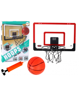 Lean Toys Basketball Backboard, Electronic Basket, Point Counter, Sounds