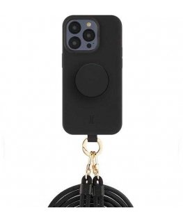 Case JE 3in1 PopGrip iPhone 15 Pro 6.1" black/black 30485 (Just Elegance)