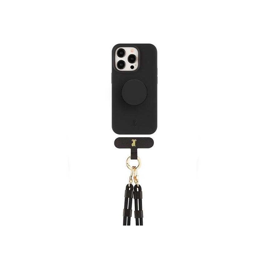 Dėklas JE 3in1 PopGrip iPhone 15 Pro 6.1" juoda/juodas 30485 (Just Elegance) – 3
