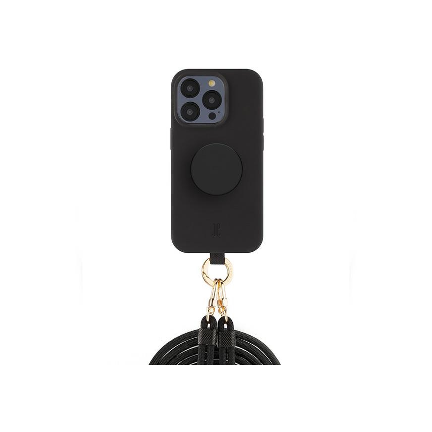 Dėklas JE 3in1 PopGrip iPhone 15 Pro 6.1" juoda/juodas 30485 (Just Elegance) – 4