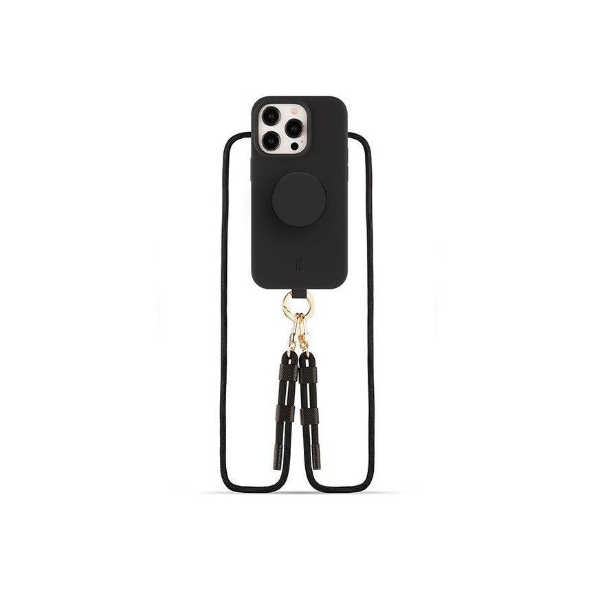Dėklas JE 3in1 PopGrip iPhone 15 Pro 6.1" juoda/juodas 30485 (Just Elegance) – 5
