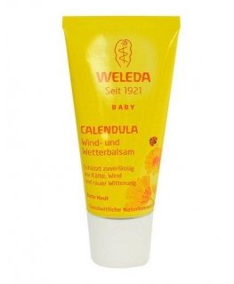 Weleda apsauginis kremas nuo blogo oro ir vėjo vaikams su medetkomis Baby Calendula apsauginis balzamas 30ml