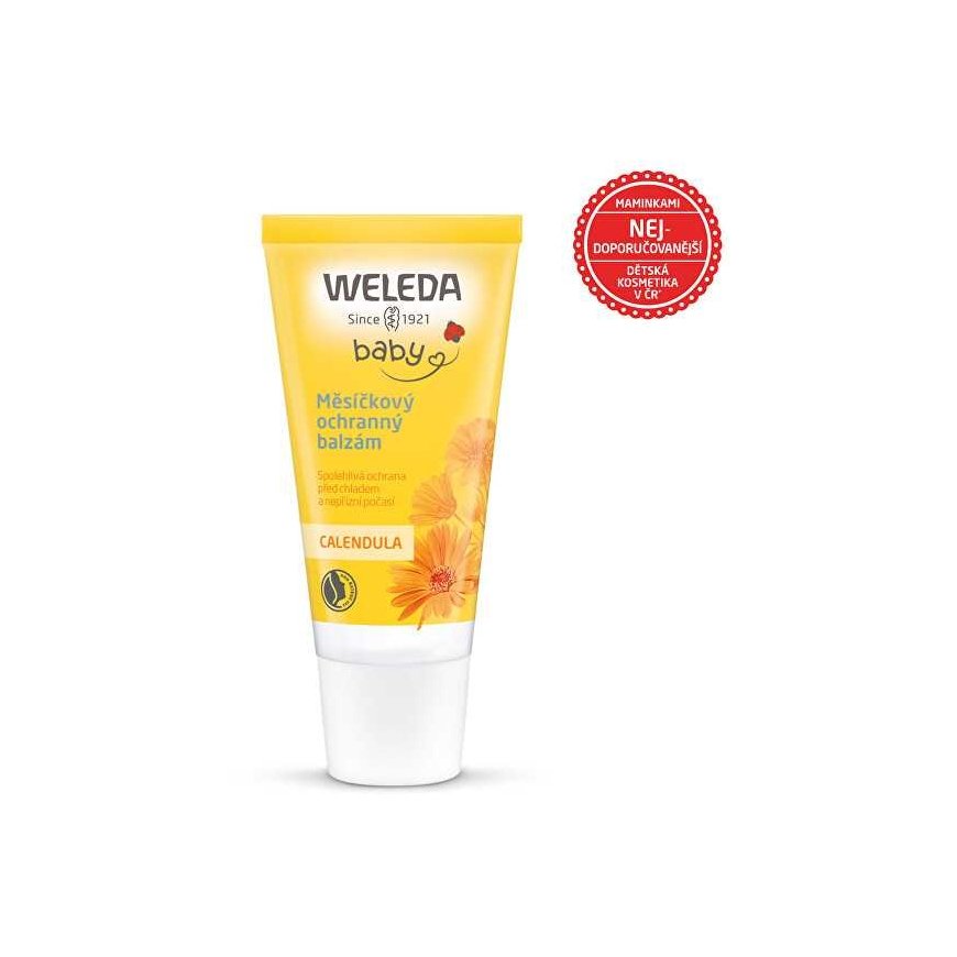 Weleda protective cream against bad weather and wind for children with calendula Baby Calendula protective balm 30ml – 3