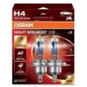 OSRAM NIGHT BREAKER 220 H4 CAR HALOGEN BULB 2 pc(s) OSRAM NIGHT BREAKER 220 H4 CAR HALOGEN BULB 2 pc(s)