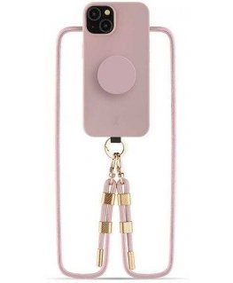 Case JE 3in1 PopGrip iPhone 15 6.1" pink/rose 30494 (Just Elegance)