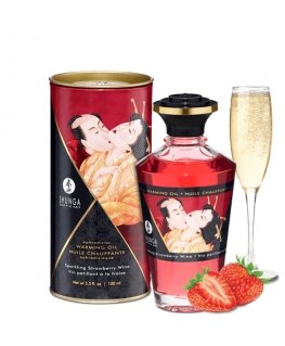 SHUNGA Sparkling Strawberry Wine Kogu keha 100 ml