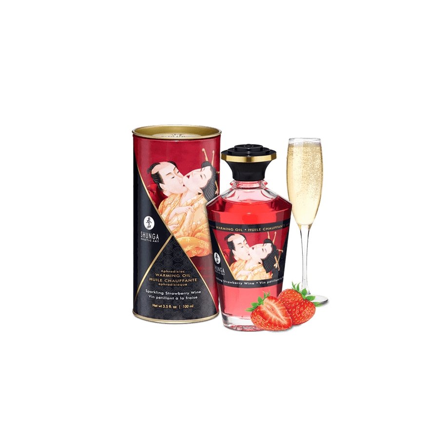 SHUNGA Sparkling Strawberry Wine Viss ķermenis