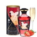 SHUNGA Sparkling Strawberry Wine Visam kūnui 100 ml SHUNGA Sparkling Strawberry Wine Visam kūnui 100 ml