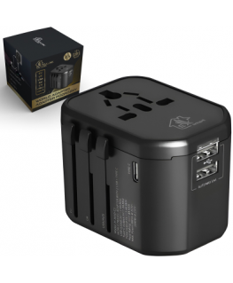 Extralink Smart Life dla podróżnych EU/UK/USA/AU/CH + USB-C USB-A