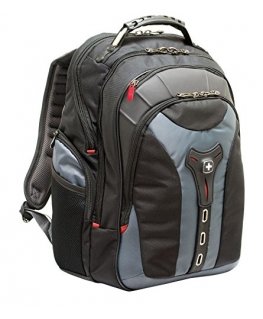 Wenger/SwissGear 600639 knyginio kompiuterio dėklas 43,2 cm (17") Dėklas-kuprinė Juoda, Pilka