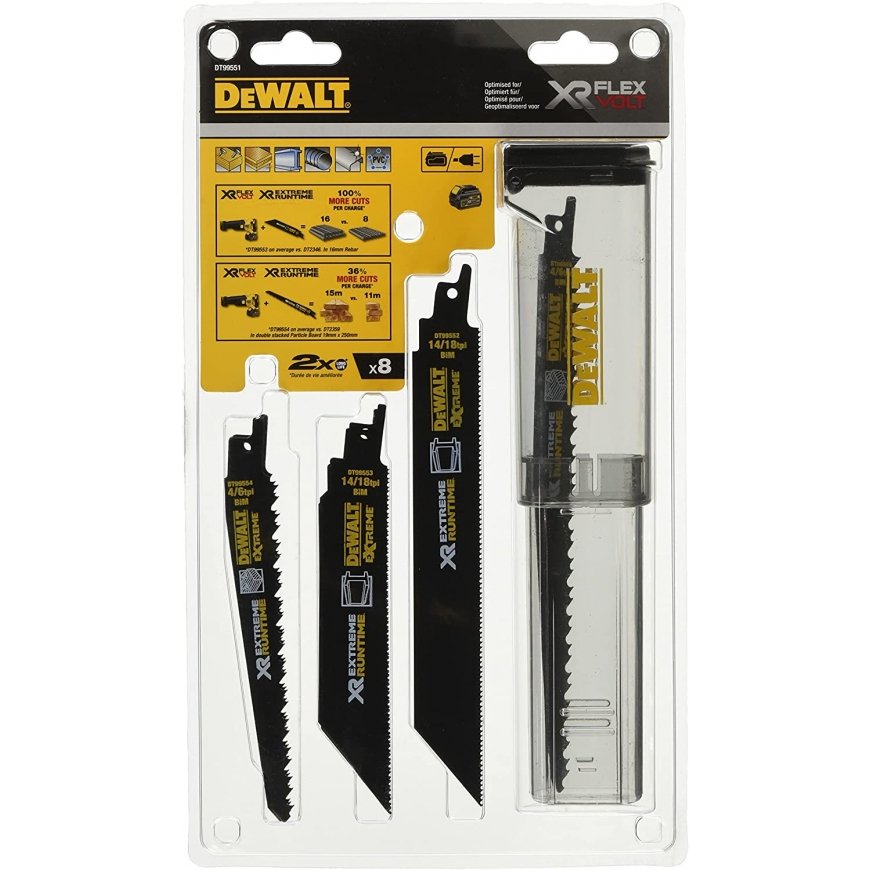 DeWALT DT99551-QZ finierzāģis/zobenzāģa asmens 1 pcs