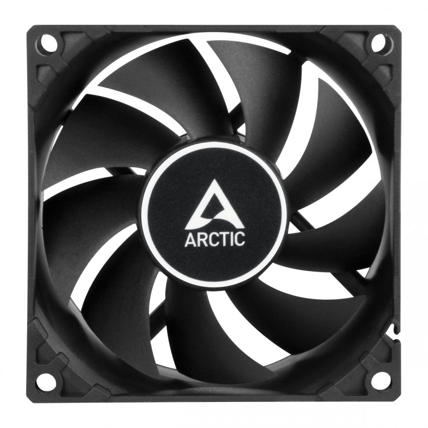 ARCTIC F8 PWM PST Tietokonekotelo Tuuletin musta 5 kpl