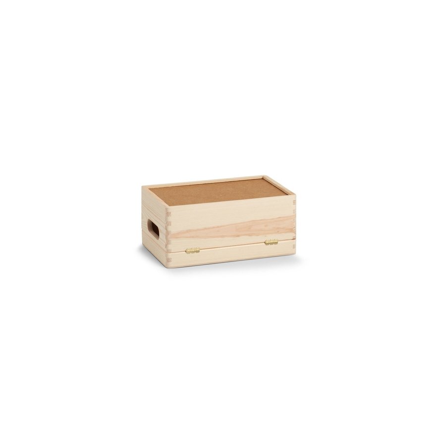 Zeller Present 13150 storage box Rectangular Pinewood Natural – 3