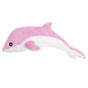Lean Toys Pink dolphin plush mascot 70 cm Lean Toys Pink dolphin plush mascot 70 cm