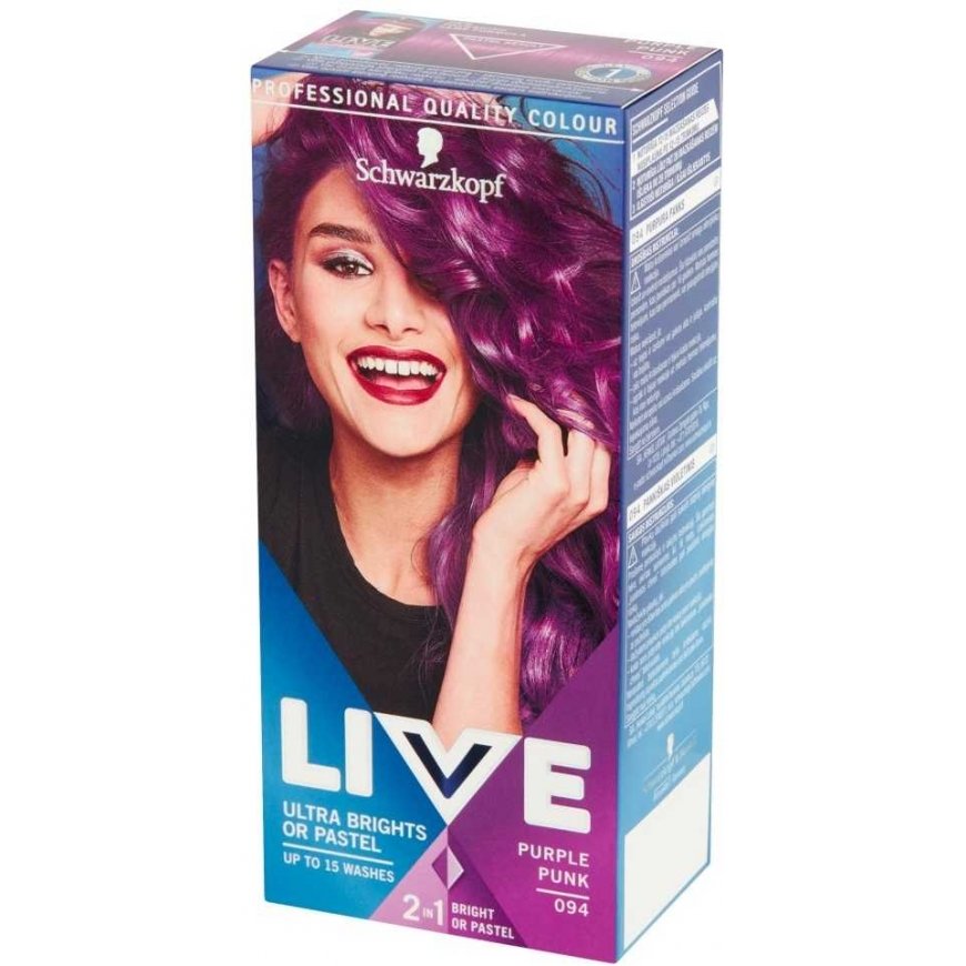 Schwarzkopf LIVE 94 PURPLE PUNK – 2