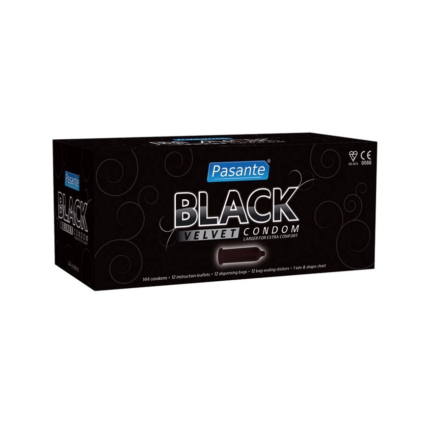 Pasante Black Velvet 144 kpl Tasainen