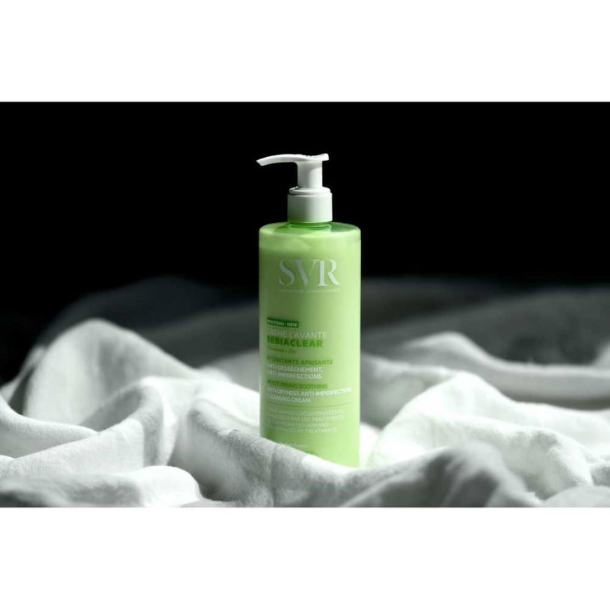 SVR Sebiaclear Creme Lavante Cleansing Kreminis, 400 ml – 2
