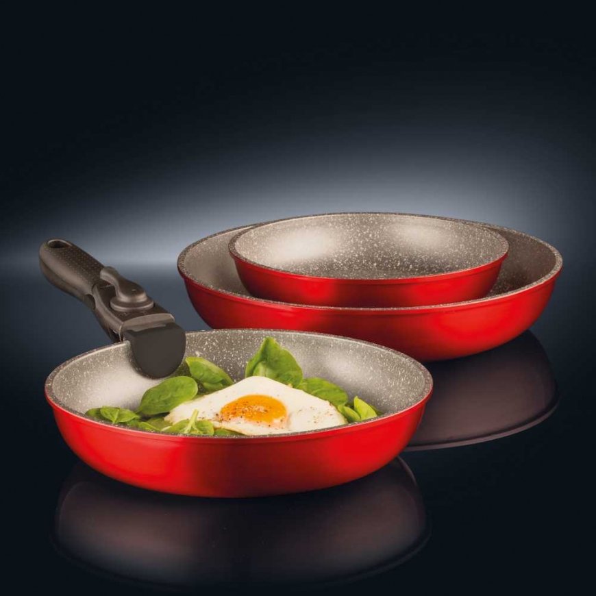 Complete pan with removable handle Jasper 3-element AMBITION