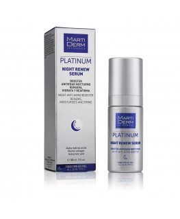 MartiDerm PLATINUM Night Renew Sejas serums 30 ml
