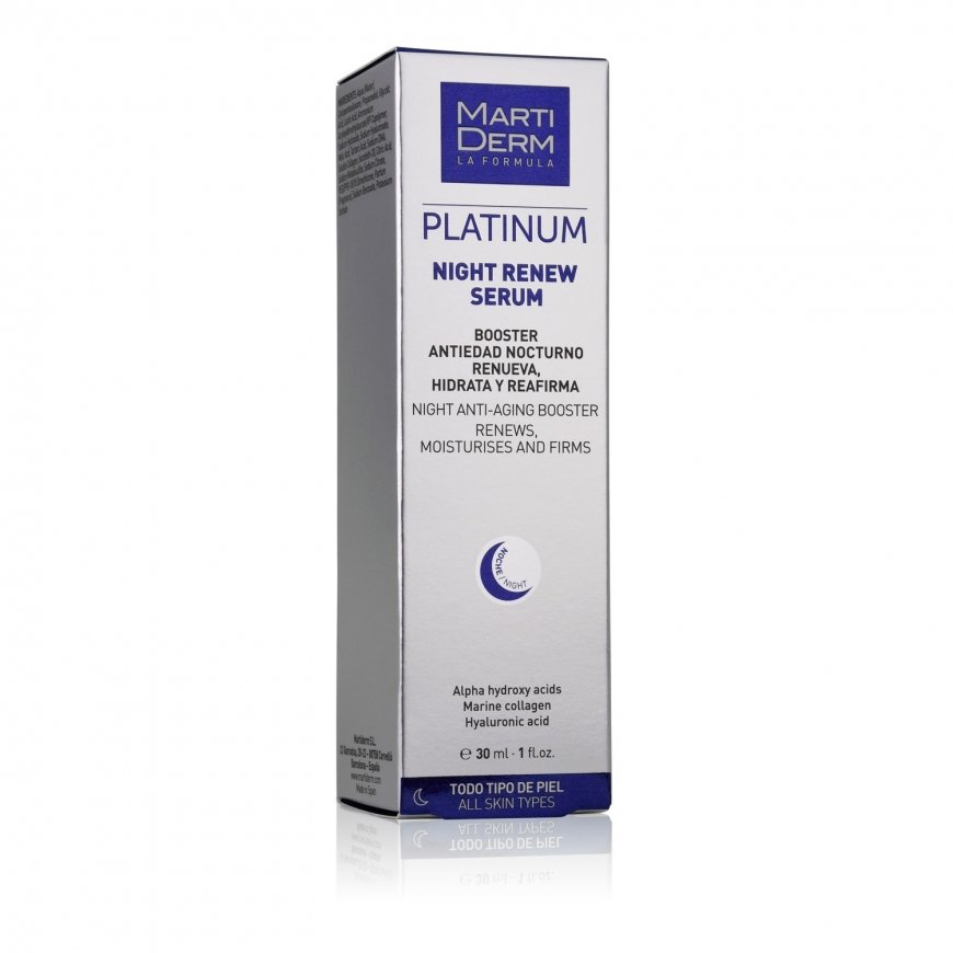 MartiDerm PLATINUM Night Renew Serum 30ml – 2