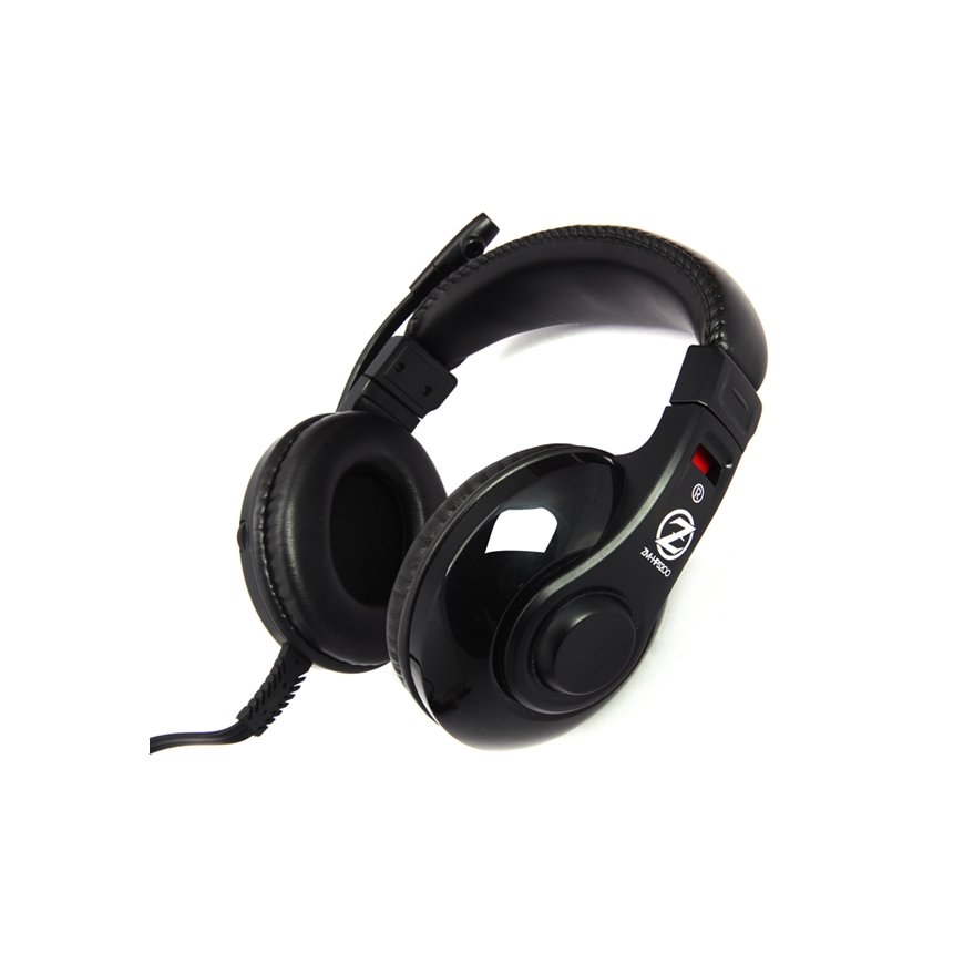 Zalman ZM-HPS200 headphones/headset Wired Head-band Gaming Black