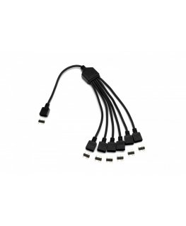 EK Water Blocks EK-D-RGB 6-Fach D-RGB Splitterkabel RGB разветвитель