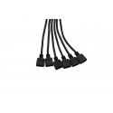 EK Water Blocks EK-D-RGB 6-Fach D-RGB Splitterkabel RGB разветвитель EK Water Blocks EK-D-RGB 6-Fach D-RGB Splitterkabel RGB разветвитель