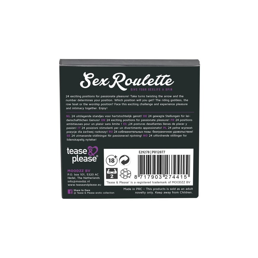 Tease and Please Sex Roulette Kamasutra – 2