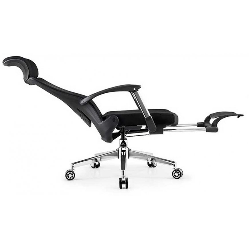 Spacetronik Ergonomic office chair with footrest ALVA – 2