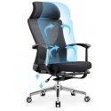 Spacetronik Ergonomic office chair with footrest ALVA