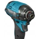 Makita TD002GZ01 Smūginis suktuvas XGT, 1/4", 220Nm, bešepetėlinis variklis, "Z" versija - komplektuojamas be akumuliatoriaus ir Makita TD002GZ01 Smūginis suktuvas XGT, 1/4", 220Nm, bešepetėlinis variklis, "Z" versija - komplektuojamas be akumuliatoriaus ir