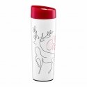 Termo puodelis ze stali nierdzewnej Line Art 340 ml Renifer AMBITION Termo puodelis ze stali nierdzewnej Line Art 340 ml Renifer AMBITION