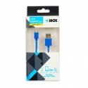 iBox IKUMTCB USB кабель 1 m USB 2.0 USB A USB C Синий iBox IKUMTCB USB кабель 1 m USB 2.0 USB A USB C Синий