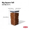 OXO 11233400 Universal pārtikas glabāšanas trauki 5,7 L OXO 11233400 Universal pārtikas glabāšanas trauki 5,7 L