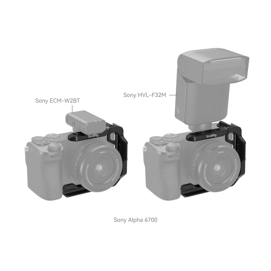 SmallRig 4337 kaameraraam 1/4, 3/8" Must – 5