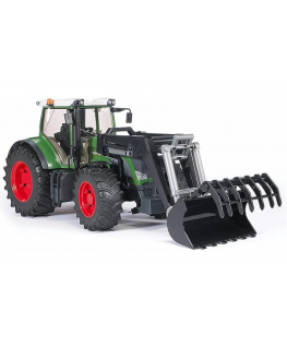 Bruder Traktorius Fendt 936 Vario su krautuvu