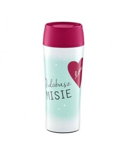 Termo puodelis Love Podobasz Misie 400 ml AMBITION