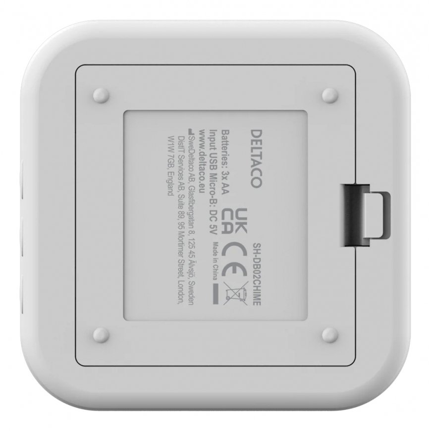 Deltaco SH-DB02CHIME uksekell Valge – 2
